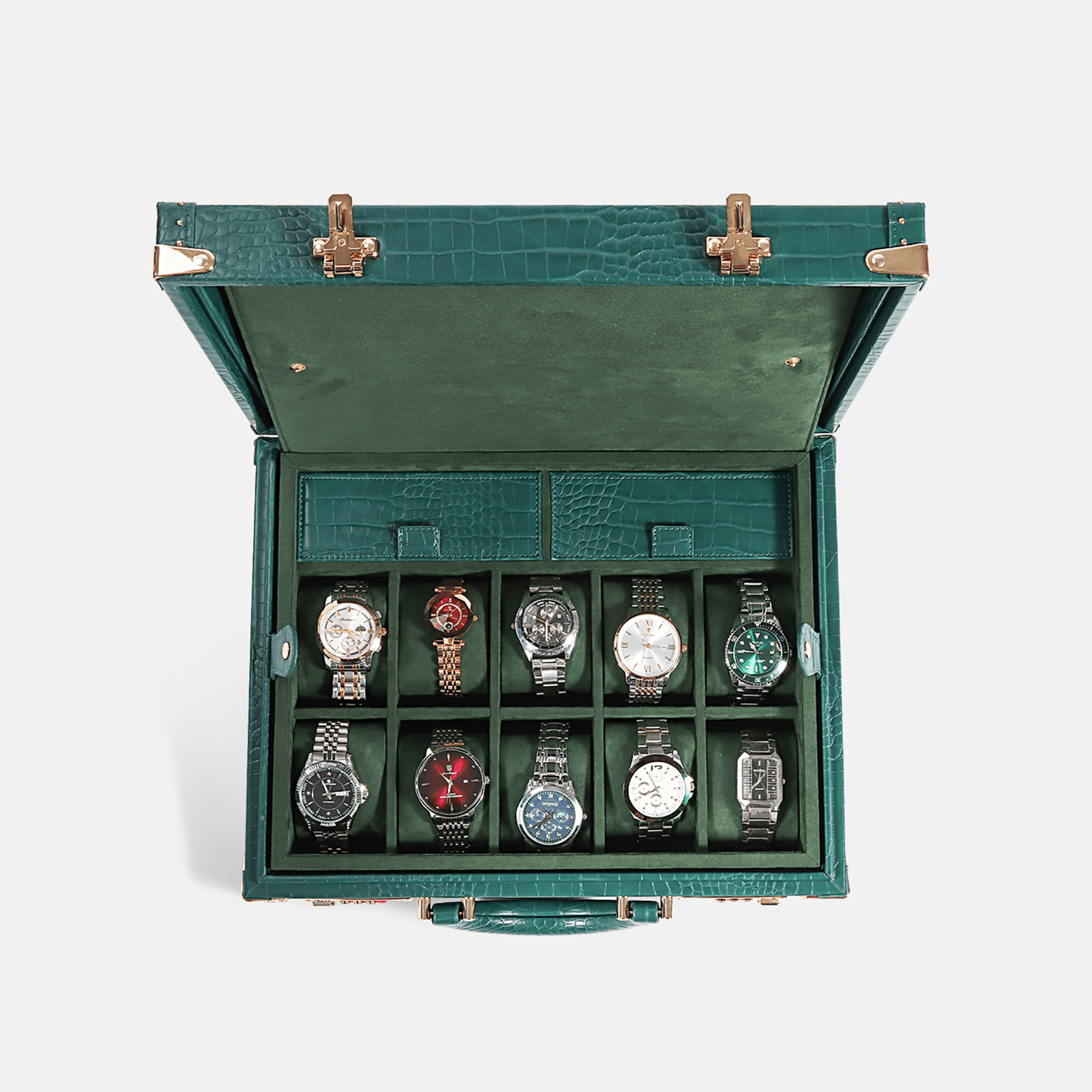 Atlas Vault 10 Piece Watch Box